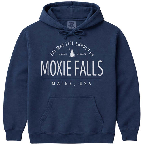 Moxie Falls Pine Tree Hoodie Sweatshirt