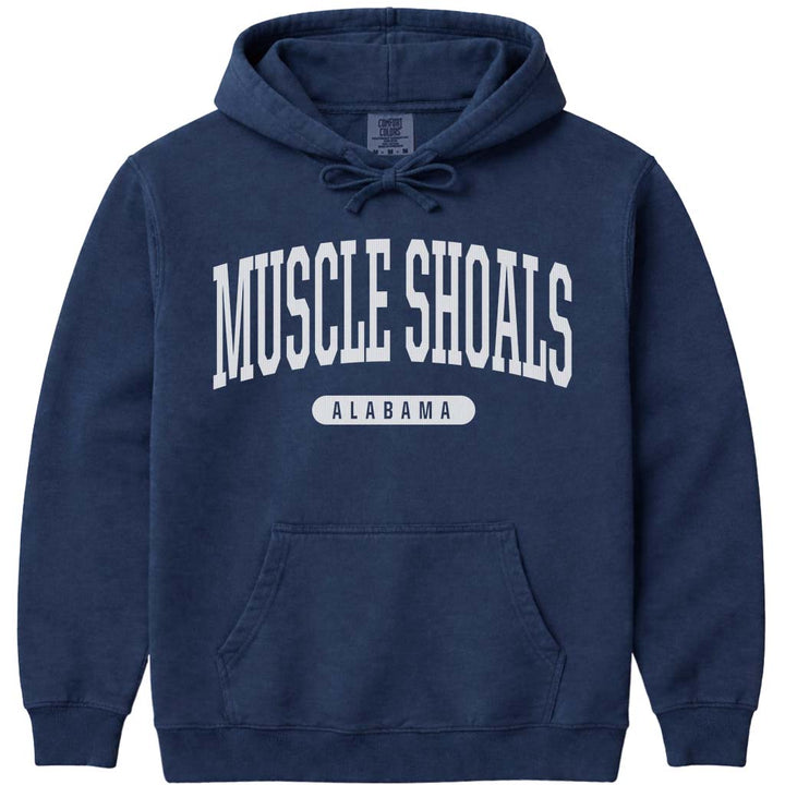 Muscle Shoals Alabama Hoodie - Navy