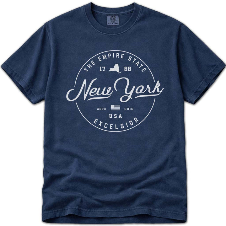 State of New York T Shirt - Navy