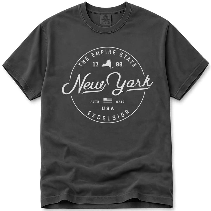 State of New York T Shirt - Pepper