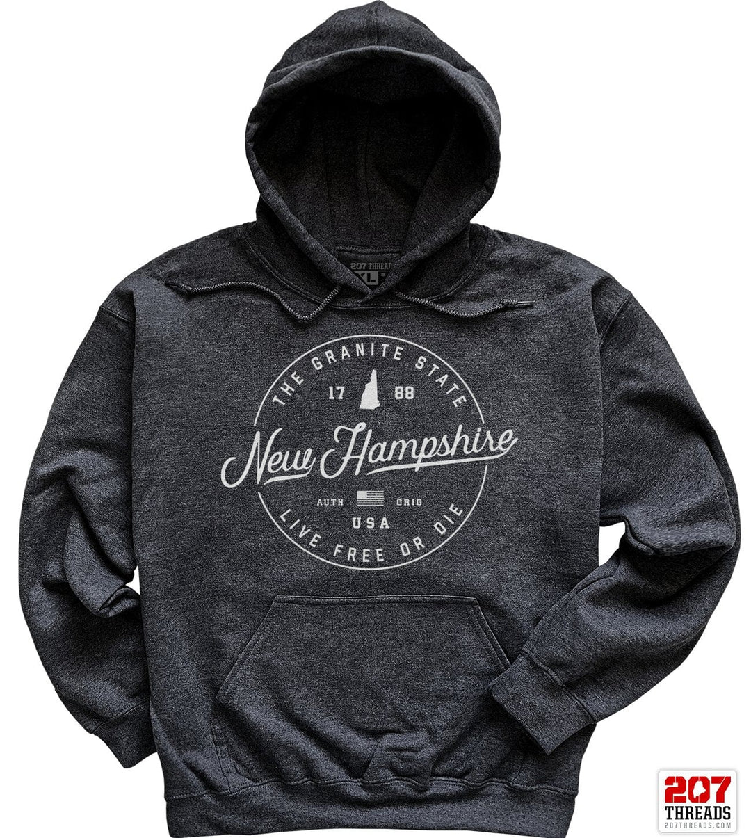 State of New Hampshire Hoodie NH Sweatshirt
