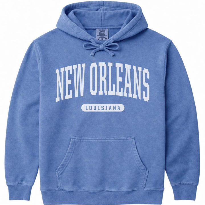 New Orleans Louisiana Sweatshirt - Flo Blue