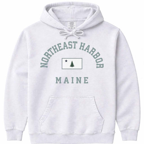 Northeast Harbor Maine Flag Hoodie
