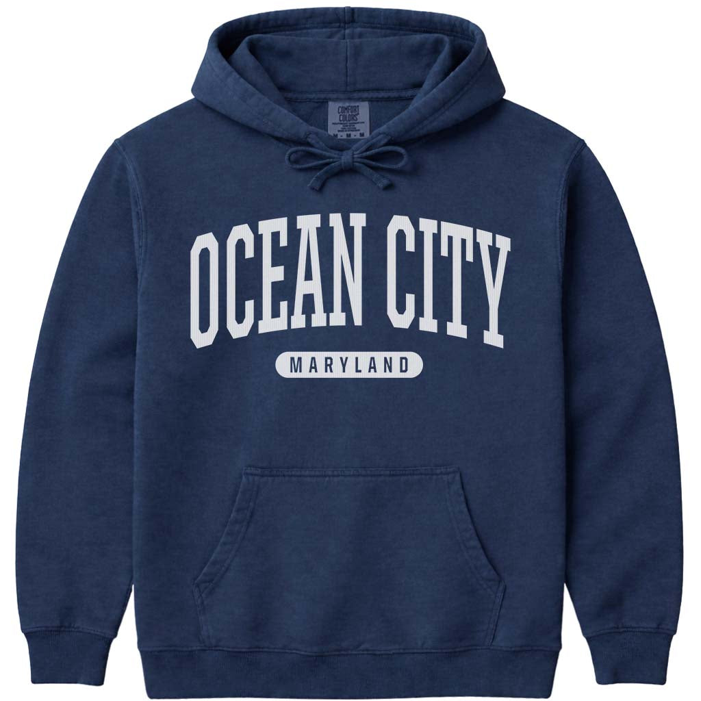 Ocean City Maryland Sweatshirt Hoodie - Navy