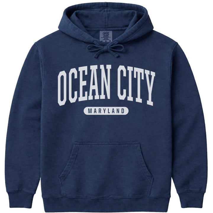 Ocean City Maryland Sweatshirt Hoodie - Navy