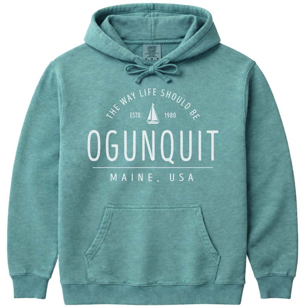 Ogunquit Sailboat Sweatshirt - Seafoam
