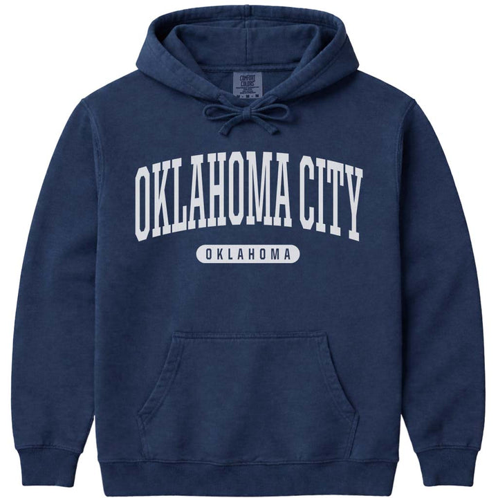 Oklahoma City Oklahoma Hoodie - Navy