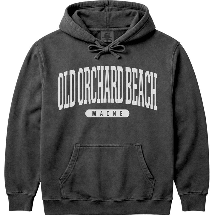 Old Orchard Beach Hoodie Old Orchard Beach ME Maine Hooded Sweatshirt - Pepper