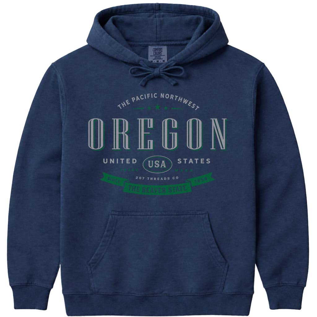 Oregon State Sweatshirt Hoodie - Navy