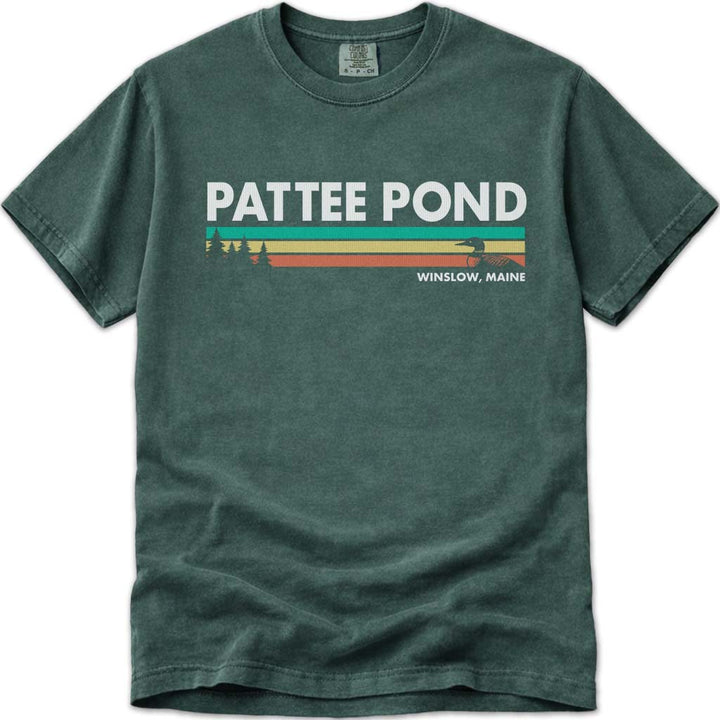 Pattee Pond T Shirt - Blue Spruce