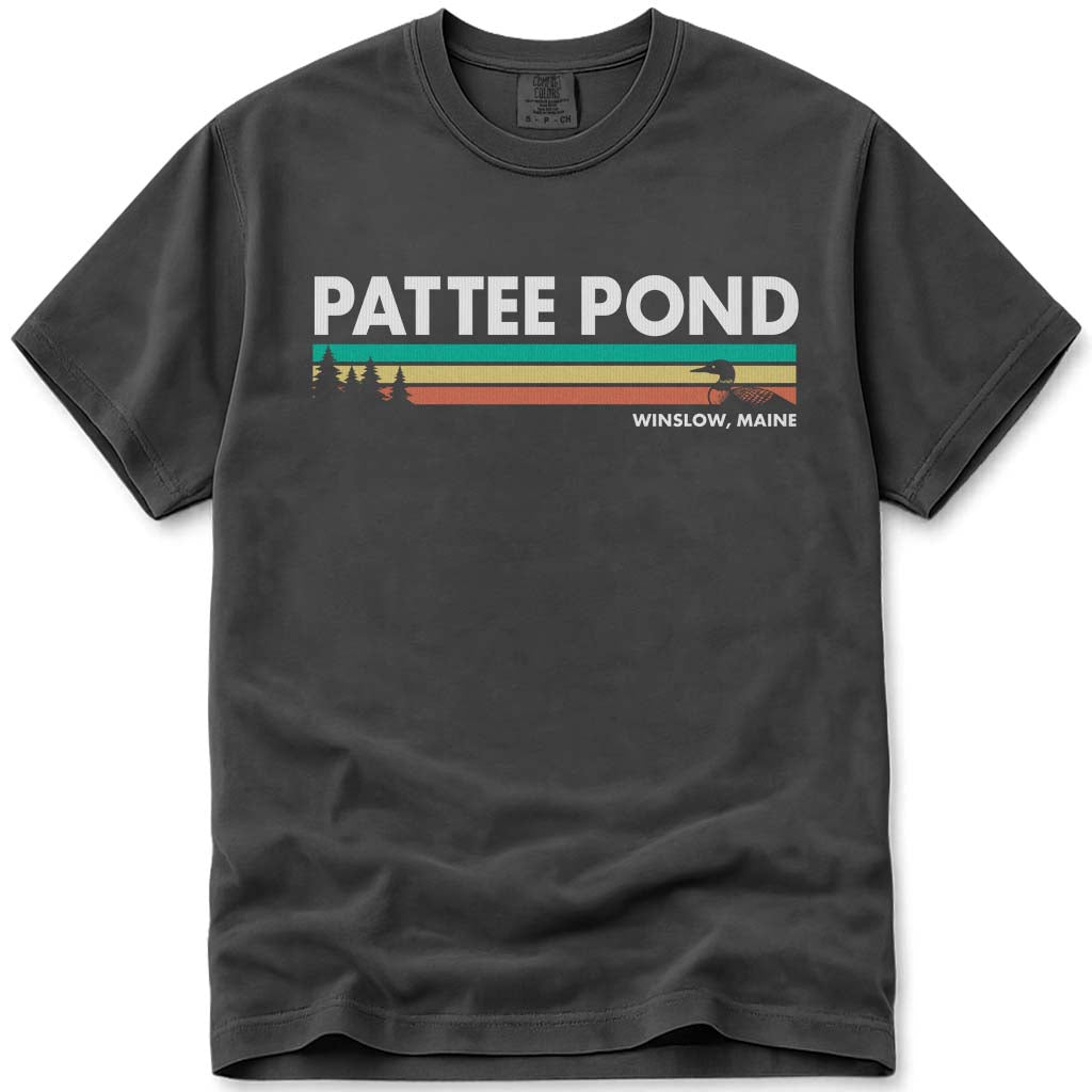 Pattee Pond T Shirt - Pepper