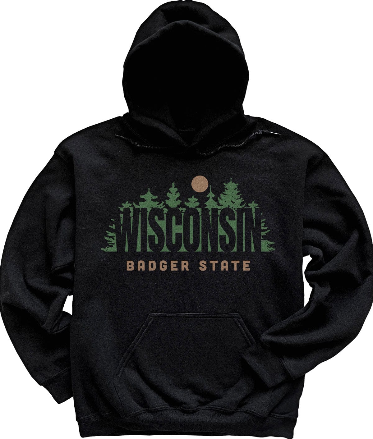 Pine Forest Wisconsin Hoodie Sweatshirt