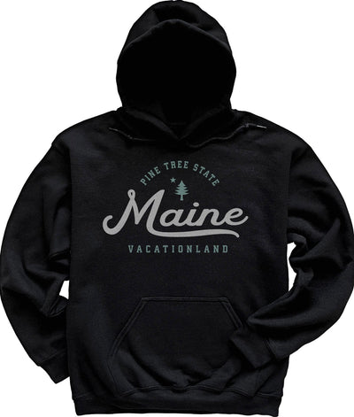 Pine Tree State Maine Hoodie