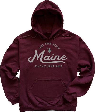 Pine Tree State Maine Hoodie