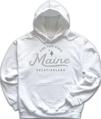 Pine Tree State Maine Hoodie