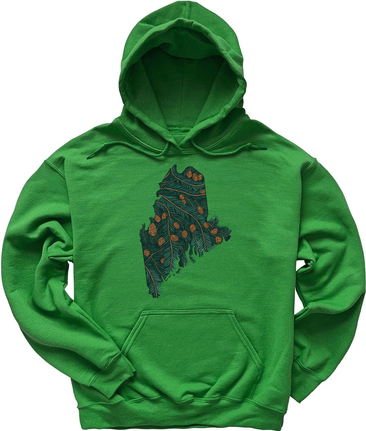 Pine Tree State of Maine Hoodie