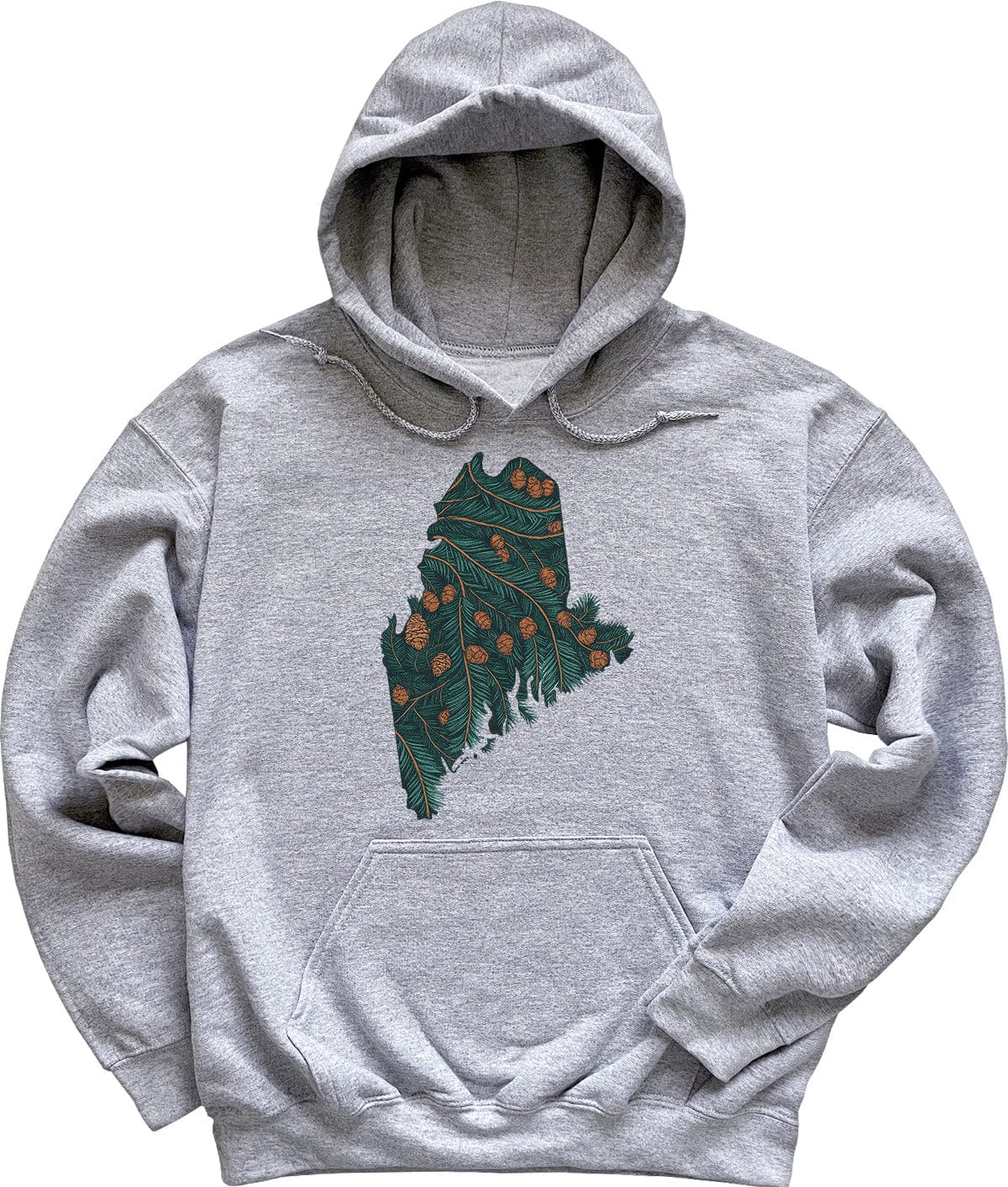 Pine Tree State of Maine Hoodie