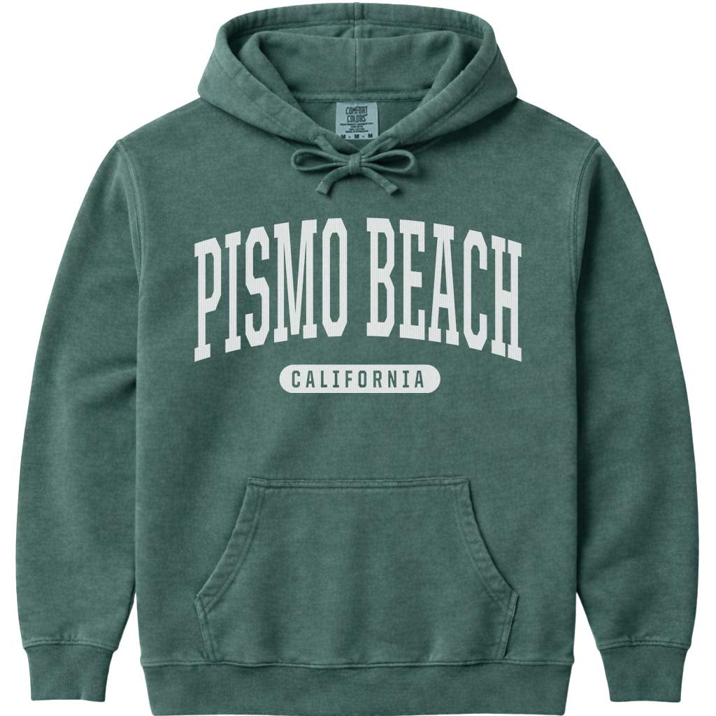 Pismo Beach California Hoodie Sweatshirt - Blue Spruce