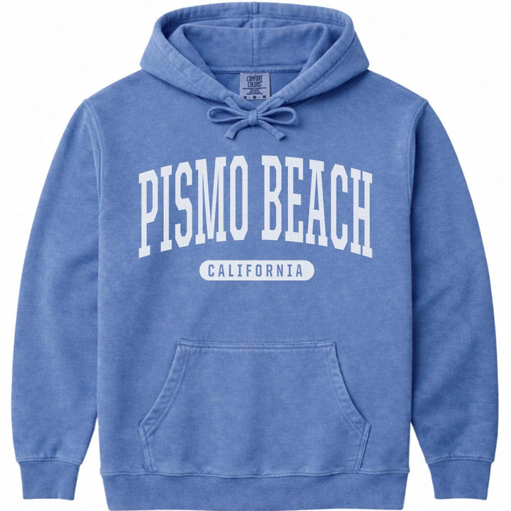 Pismo Beach California Hoodie Sweatshirt - Flo Blue