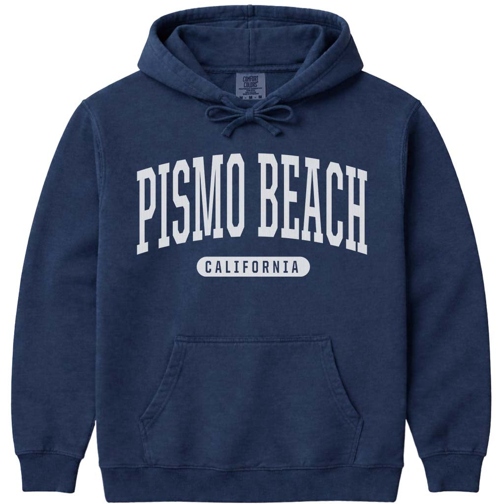 Pismo Beach California Hoodie Sweatshirt - Navy