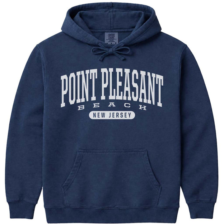 Point Pleasant Beach New Jersey Hoodie - Navy