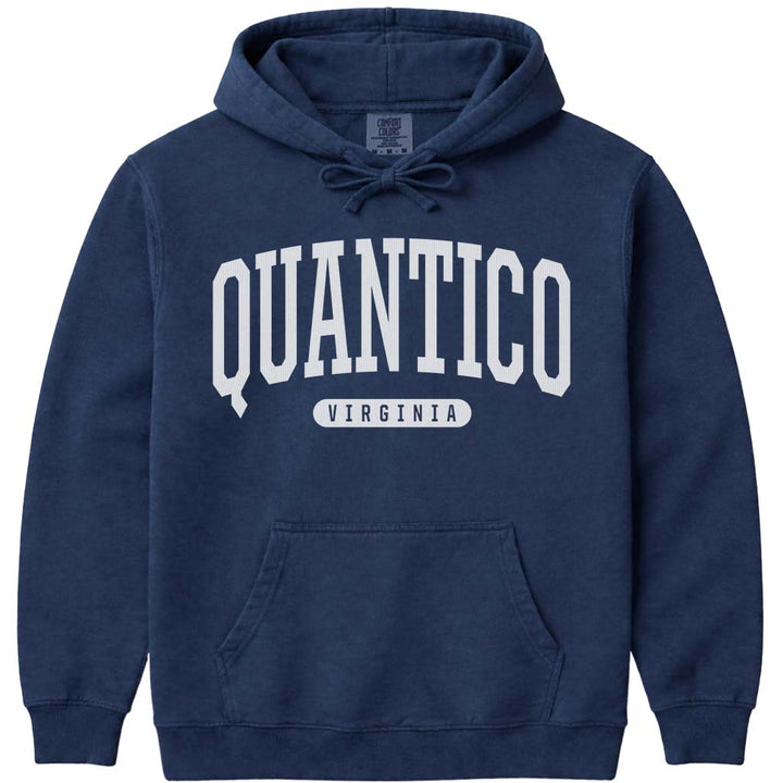 Quantico Virginia Hoodie - Navy