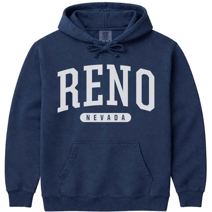 Reno Nevada Hoodie Sweatshirt - Navy