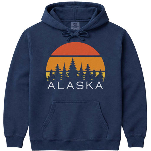 Retro Sunset Alaska Sweatshirt