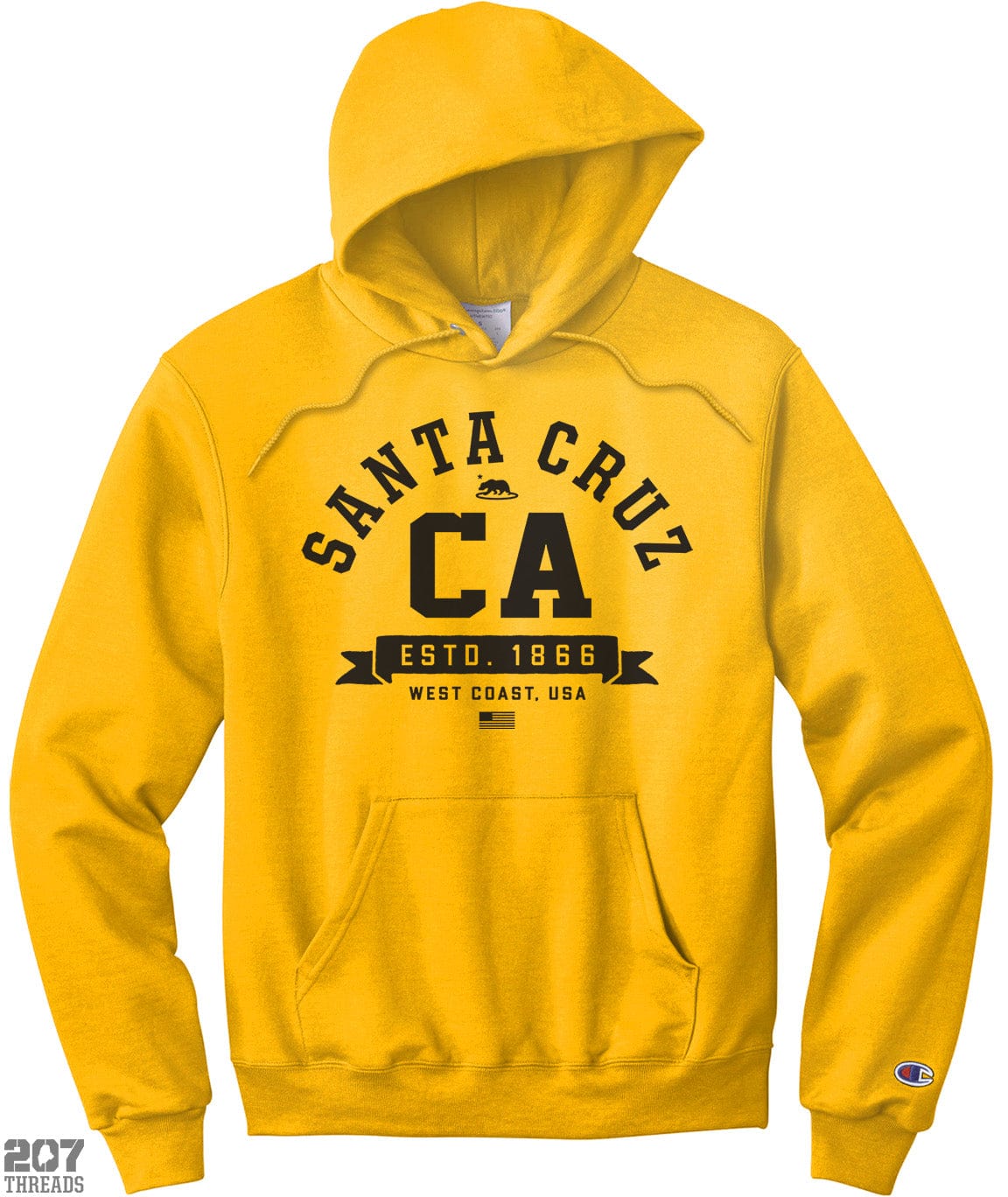 Santa Cruz CA Hoodie | Champion Sweatshirt