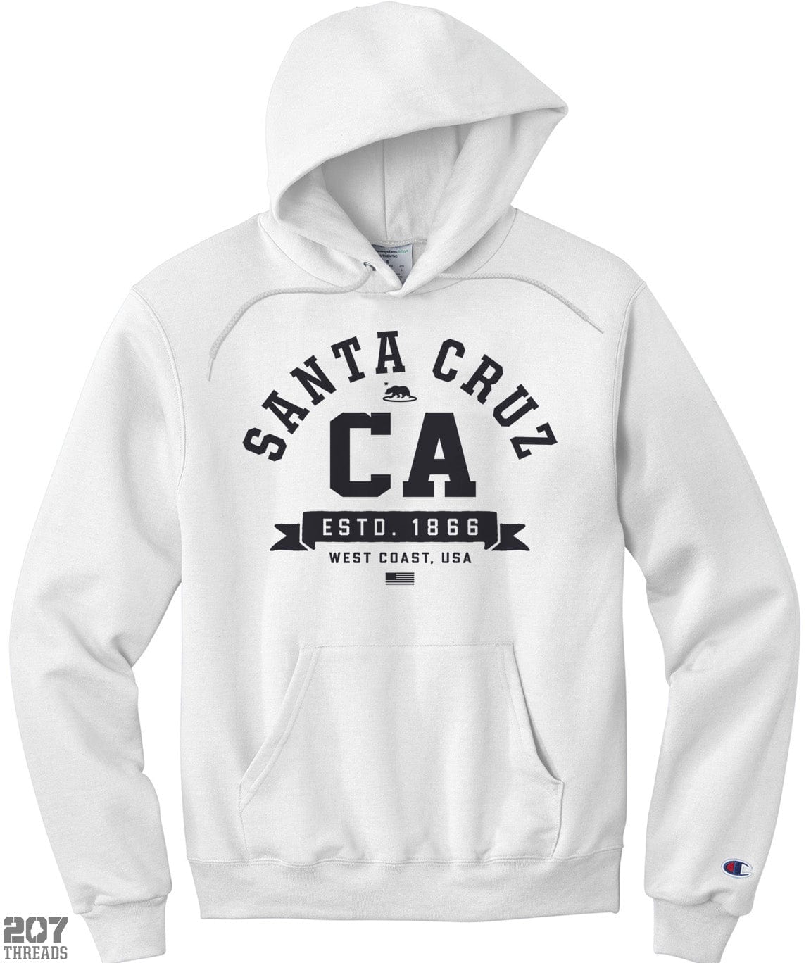 Santa Cruz CA Hoodie | Champion Sweatshirt