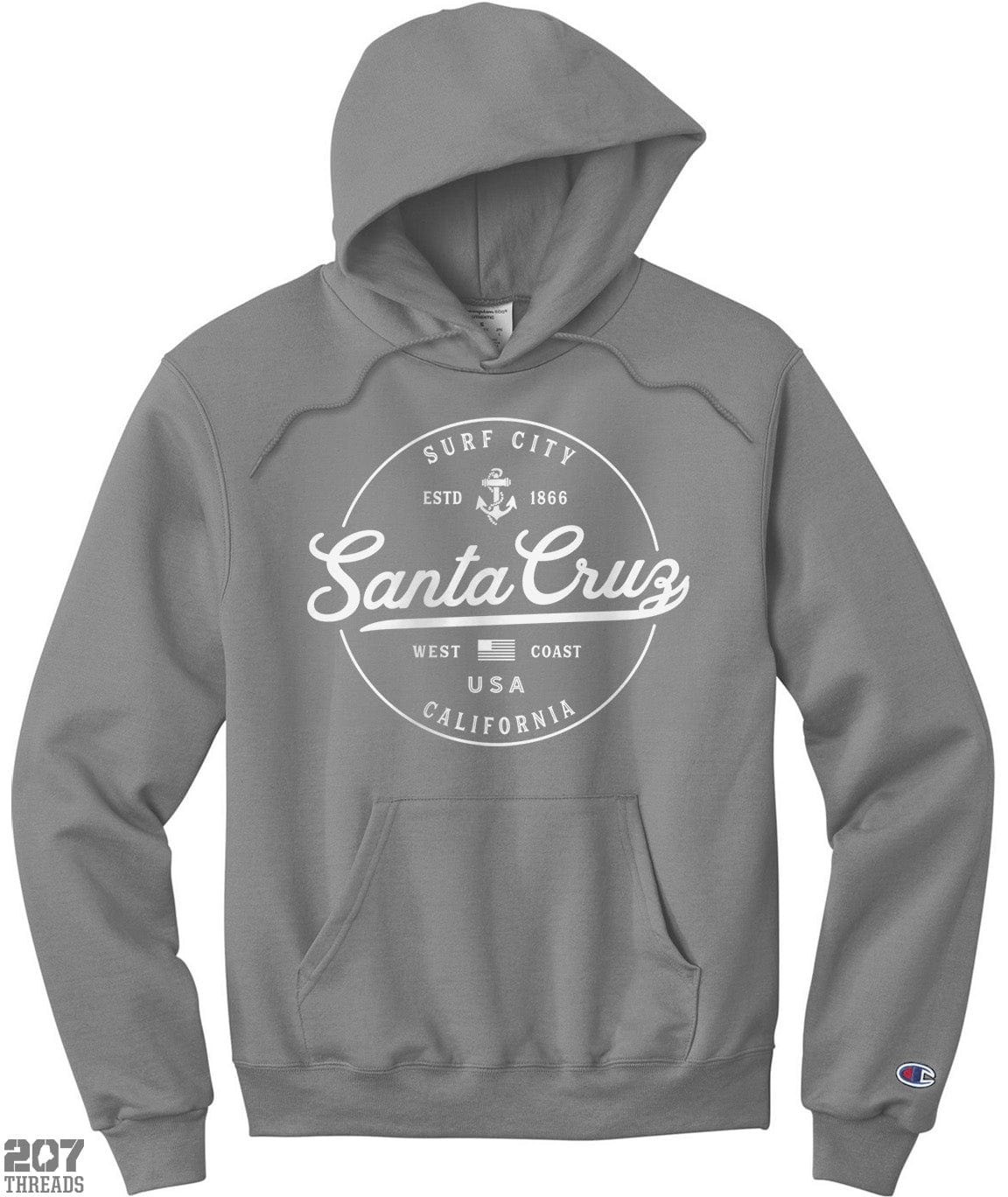 Santa Cruz California Sweatshirt | Champion Hoodie