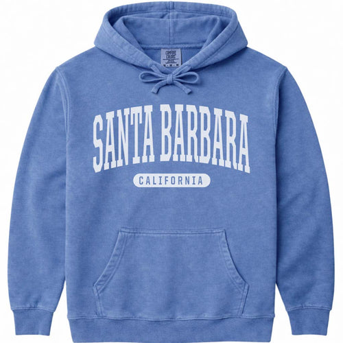 Santa Barbara California Hooded Sweatshirt