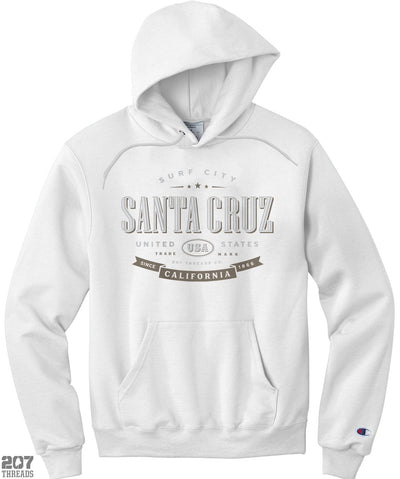 Santa Cruz Sweatshirt | Surf City Hoodie Champion Brand