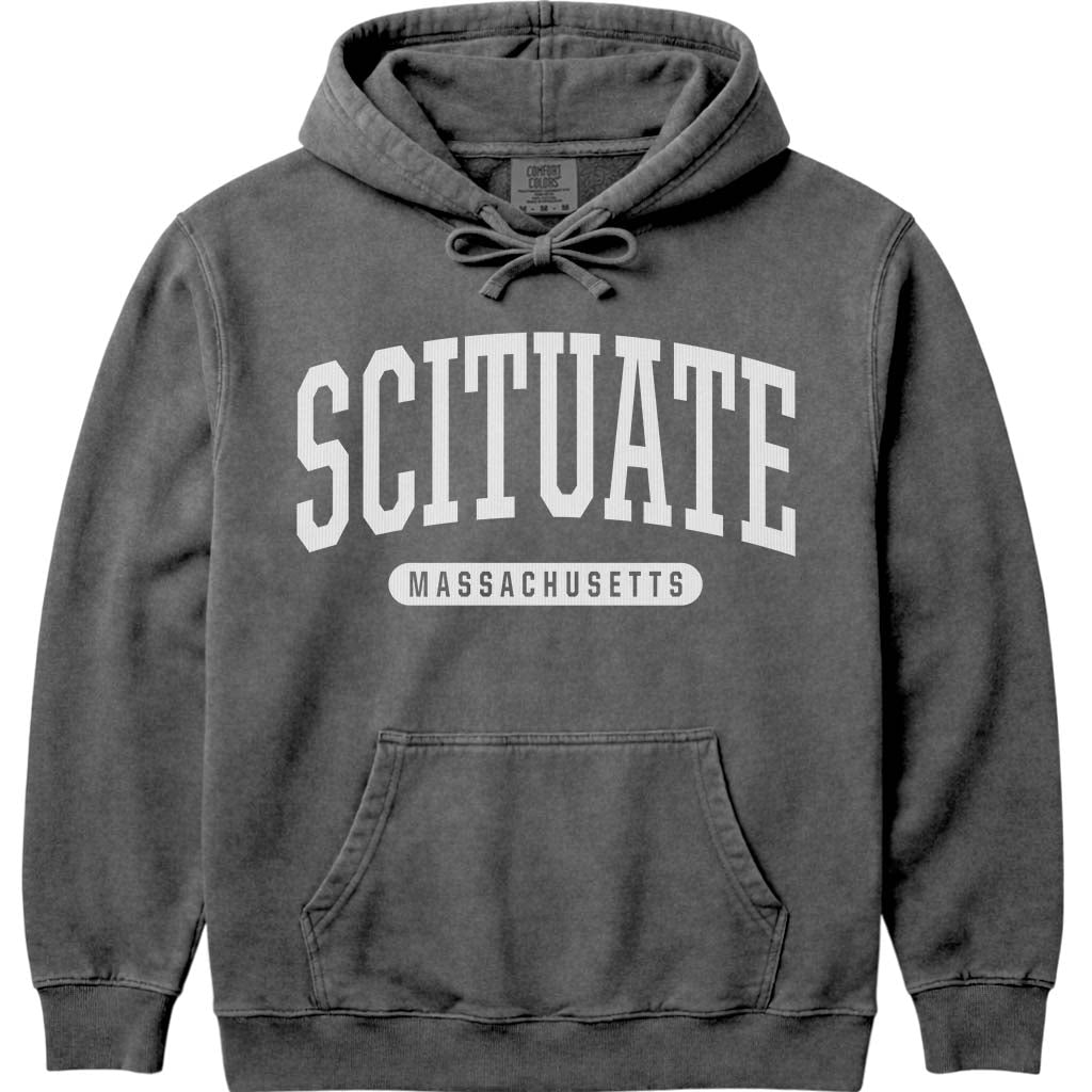 Scituate Massachusetts Hoodie - Pepper
