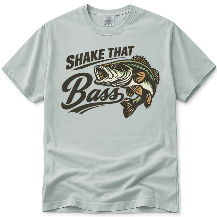 Shake That Bass Fishing T Shirt - Bay
