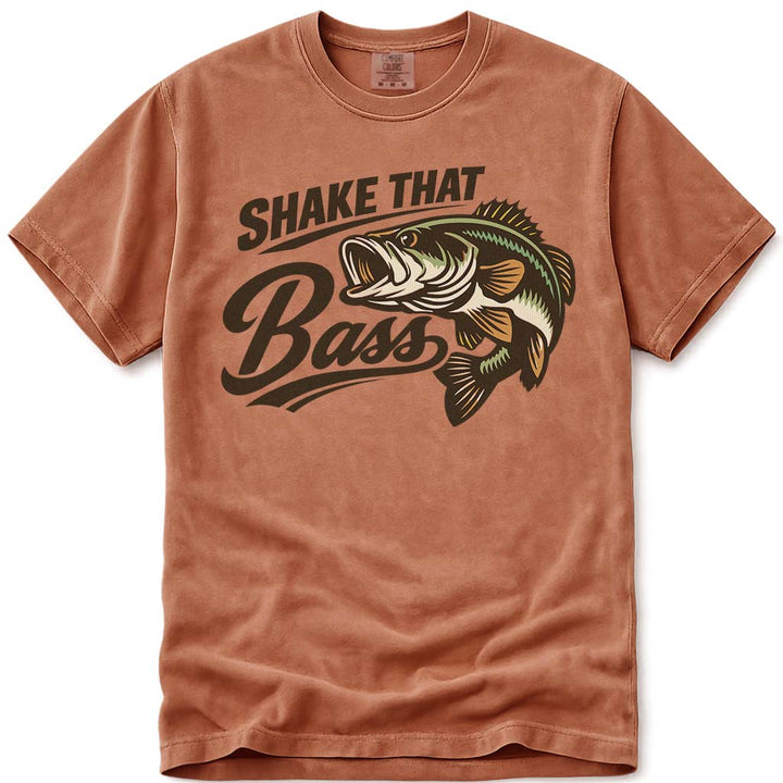 Shake That Bass Fishing T Shirt - Yam