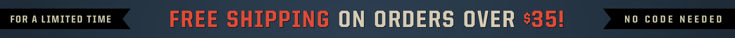 Free Shipping on Orders $35+