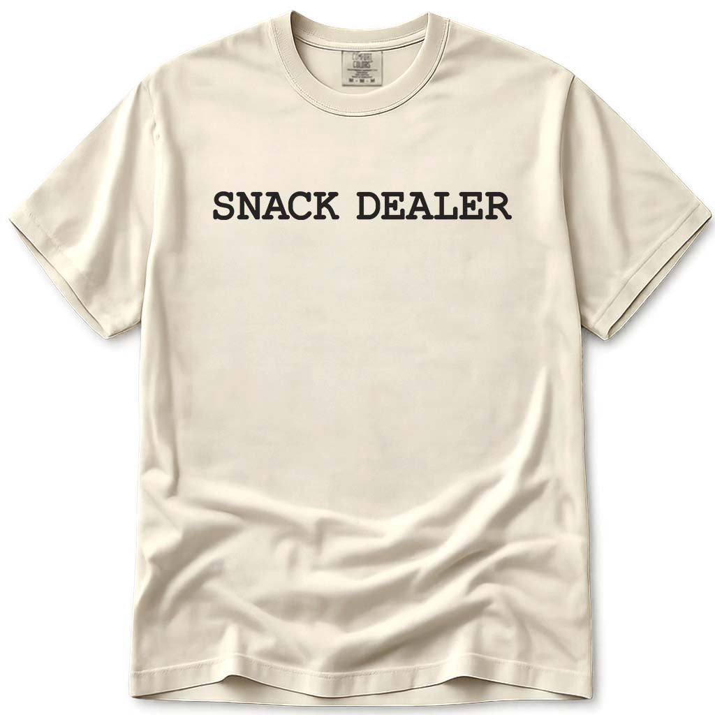 Snack Dealer Funny Dad T-Shirt - Ivory