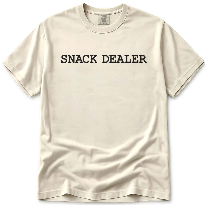 Snack Dealer Funny Dad T-Shirt - Ivory