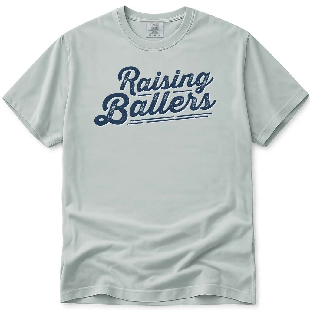 Sports Dad Raising Ballers Tee - Bay