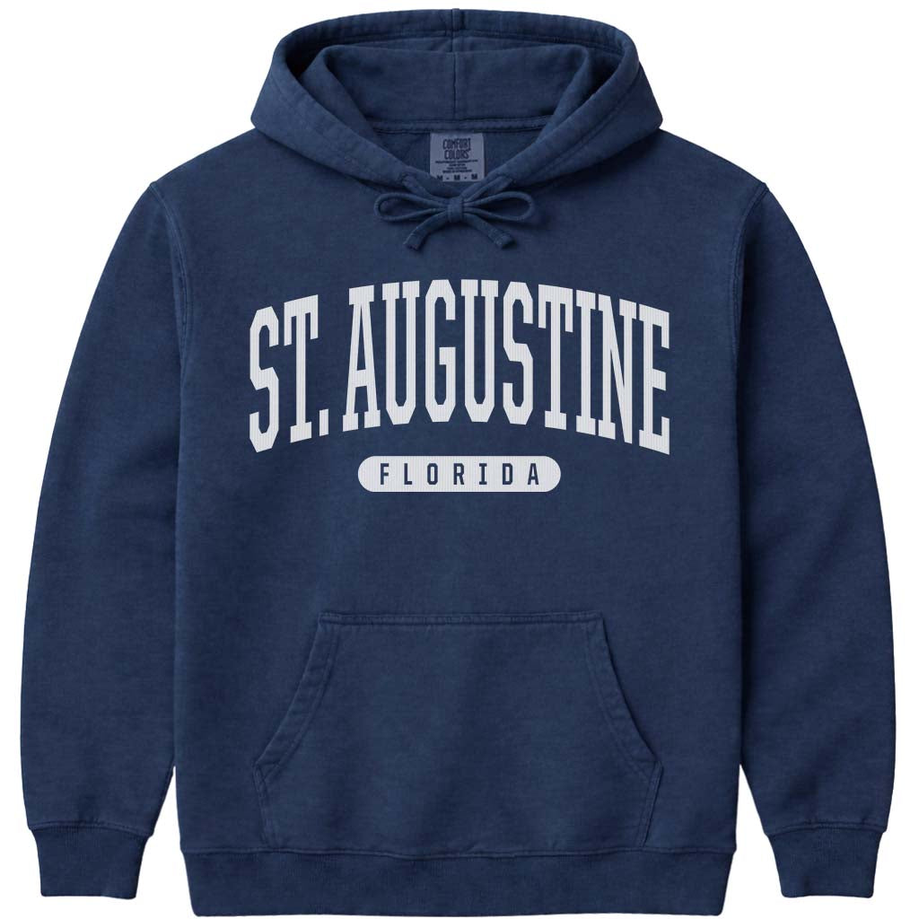 St. Augustine Florida Hoodie - Navy