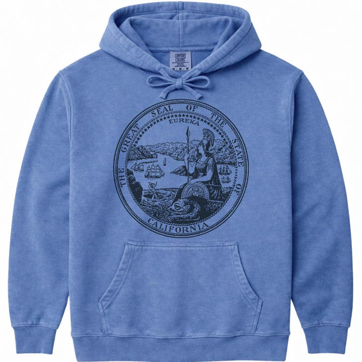 State Seal of California Sweatshirt - Flo Blue