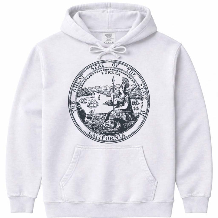 State Seal of California Sweatshirt - White