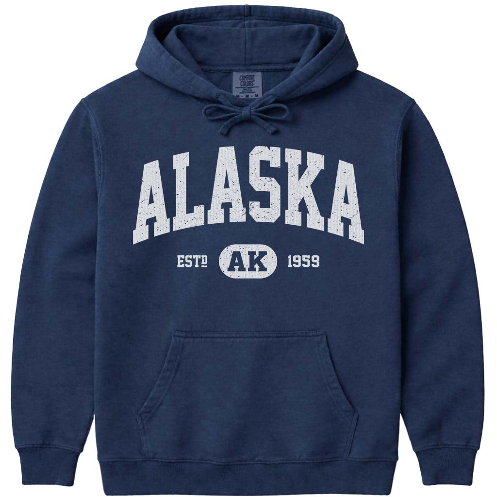 State of Alaska Hoodie - Navy