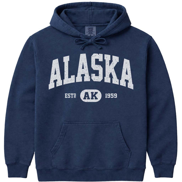 State of Alaska Hoodie - Navy