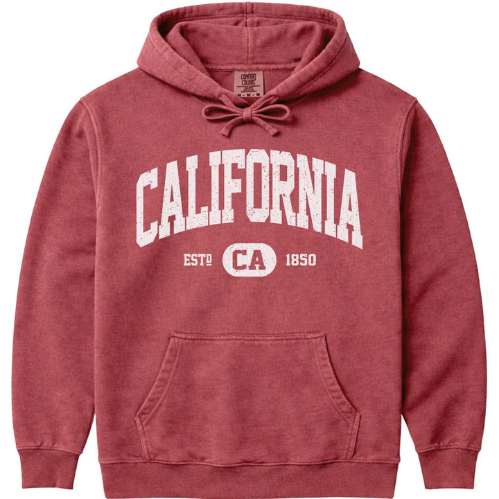 State of California Sweatshirt - Crimson