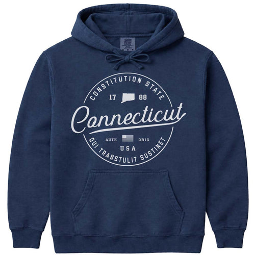 State of Connecticut Hoodie Sweatshirt