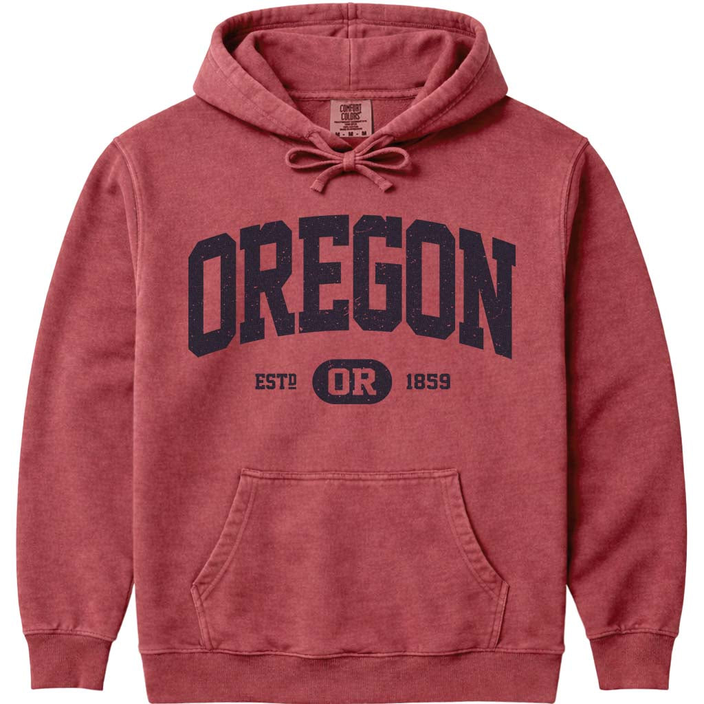 State of Oregon Sweatshirt - Crimson