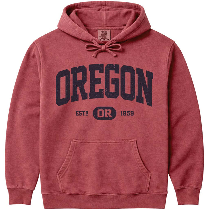 State of Oregon Sweatshirt - Crimson