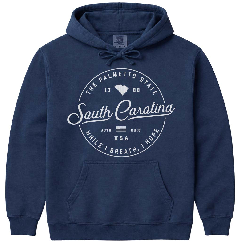 State of South Carolina Hoodie SC Sweatshirt - Navy